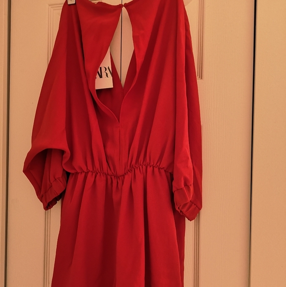 Zara Red Romper - Picture 3 of 4